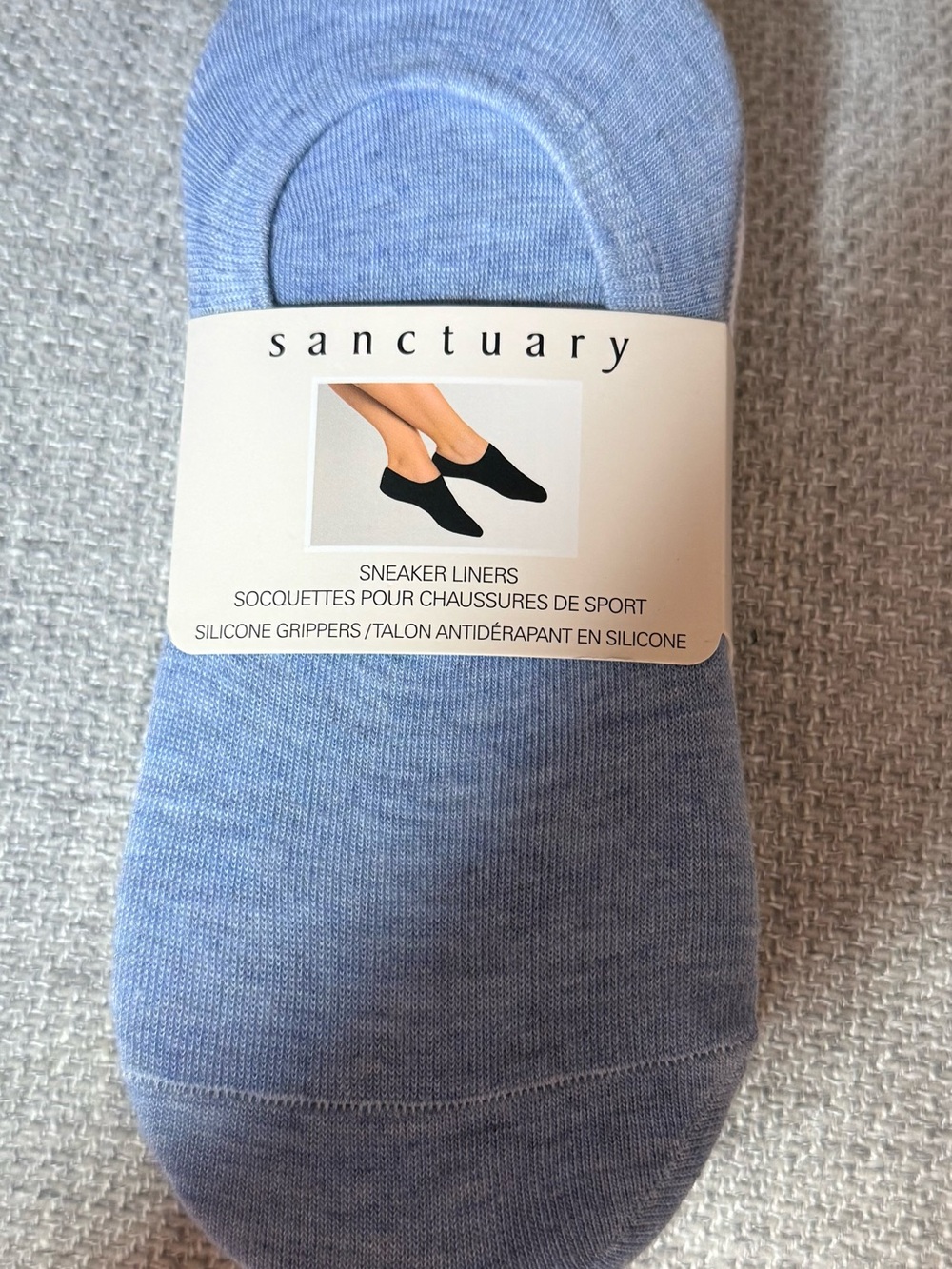 Sanctuary Sky Blue No-Show Sneaker Liners